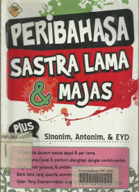 Peribahasa Sastra Lama & Majas