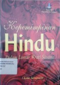 Kepemimpinan Hindu  Dalam Lontar Wrati Sasana