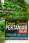 Daya Saing Pertanian dalam Tinjauan Analisis