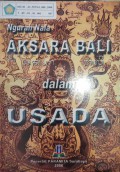 Aksara Bali dalam Usada