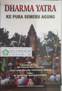 Dharma yatra ke Pura Semeru Agung