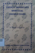 Twenty important spiritual instructions