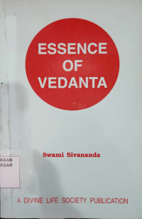 Essence of Vedanta