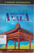 Keputusan Sanghyang Anala