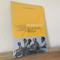 Sosiologi Bahasa Bali