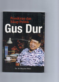 Pemikiran dan Sikap Politik Gus Dur