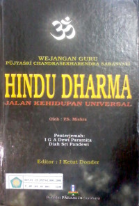 Hindu Dharma: Jalan kehidupan universal