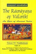 The Ramayana of Valmiki : an epic of ancient India Vol. 4