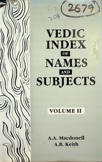Vedic Index of names and subjects : Vol. 2