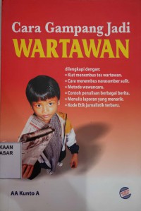 Cara Gampang Jadi Wartawan