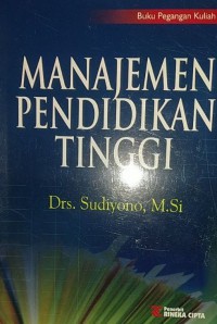 Manajemen Pendidikan Tinggi