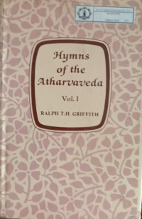 The Hymns Of The Atharvaveda Vol. I (Sanskrit Hindi)