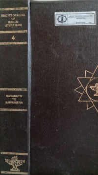 Encyclopaedia of Indian Literature Volume IV : Navaratri To Sarvasena