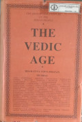 The History And Culture Of The Indian People : The Vedic Age Volume 1