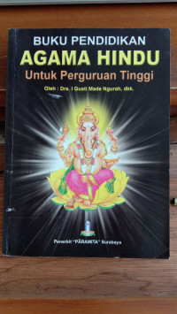 Buku Pendidikan Agama Hindu untuk Perguruan Tinggi