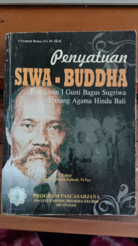 Penyatuan Siwa-Buddha