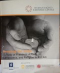 Keeping The Faith: A Study Of Freedom Of Thought, Conscience, and Religion In Asean