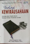 Teologi Kewirausahaan