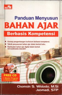 Panduan Menyusun Bahan Ajar Berbasis Kompetensi