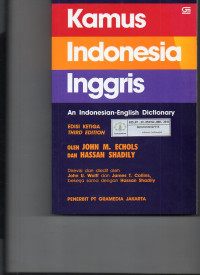 Kamus Indonesia Inggris : An Indonesian-English Dictionary