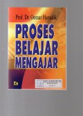 Proses Belajar Mengajar