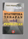 Statistika Terapan untuk Penelitian