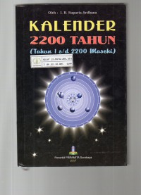 Kalender 2200 Tahun (Tahun 1 s/d 2200 Masehi)