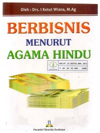 Berbisnis Menurut Agama Hindu