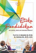 Etika Pendidikan : keluarga, sekolah dan masyarakat