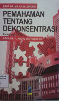 Pemahaman Tentang Dekonsentrasi