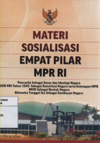 Materi Sosialisasi Empat Pilar MPR RI